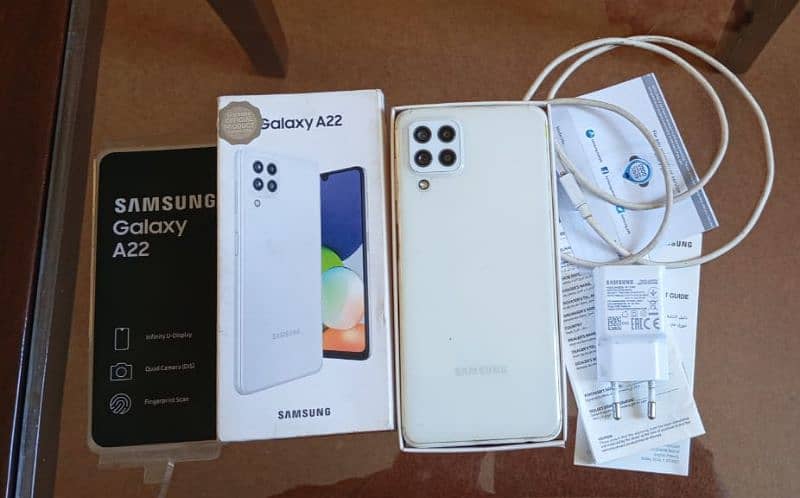 Samsung A22 6 128 5000mh 10.10 all box 4