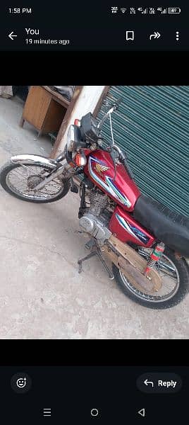 0325/94/72-/610/- Honda 125 origina  445 number lga ha 4