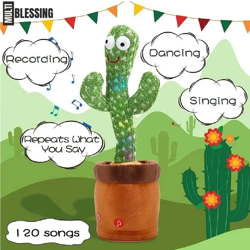 "Dancing Talking Cactus Toy 2