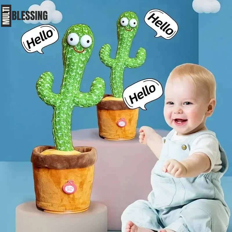 "Dancing Talking Cactus Toy 3