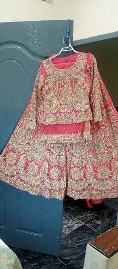 Pink Bridal dress- only 1 time used