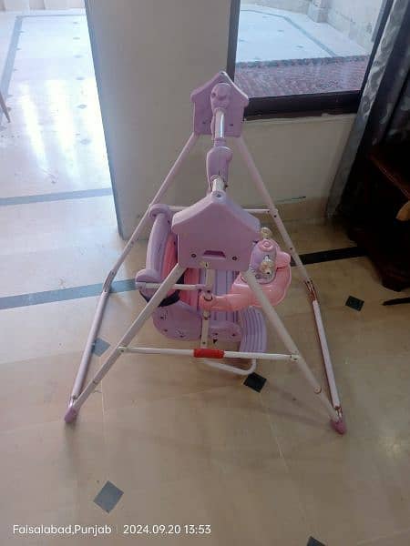 baby stroller and baby swing for sale 8