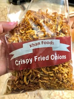 Crispy Fried Onions, Premium Quality 0