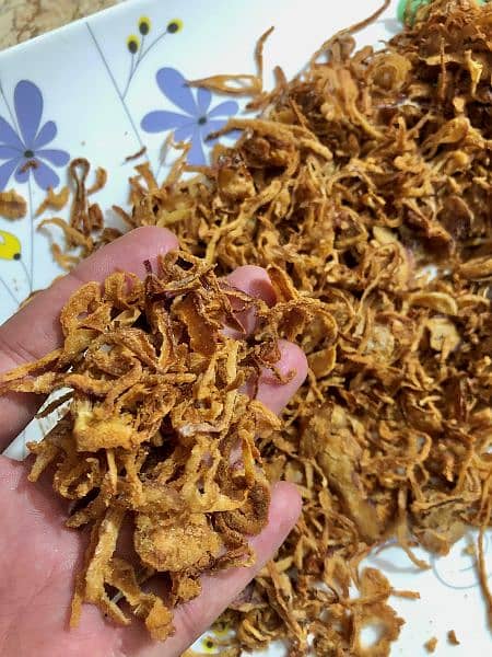 Crispy Fried Onions, Premium Quality 3