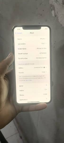 XS max pta approved 512 GB 4