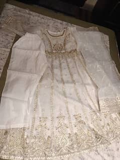 organza wedding suit