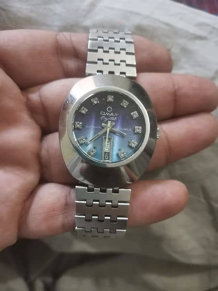 Omex crystal automatic watch for men's 2