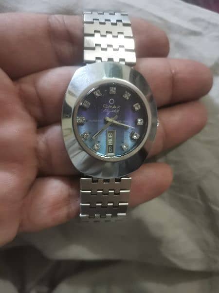 Omex crystal automatic watch for men's 3