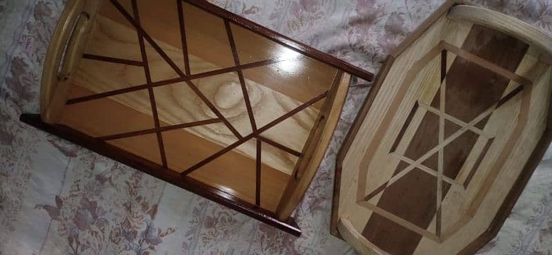 handmade wooden tray for kitchen 2