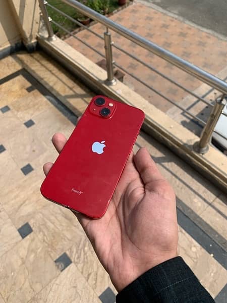 iPhone 13 red with box 0