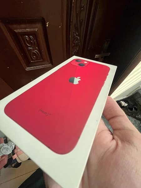 iPhone 13 red with box 11