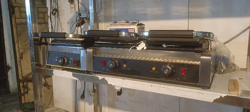 panini sandwich machine we hve pizza oven fast food machinery conveyor 1