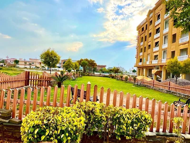 870 SQ FT 2 BEDROOM FLAT FOR SALE MULTI F-17 ISLAMABAD 23