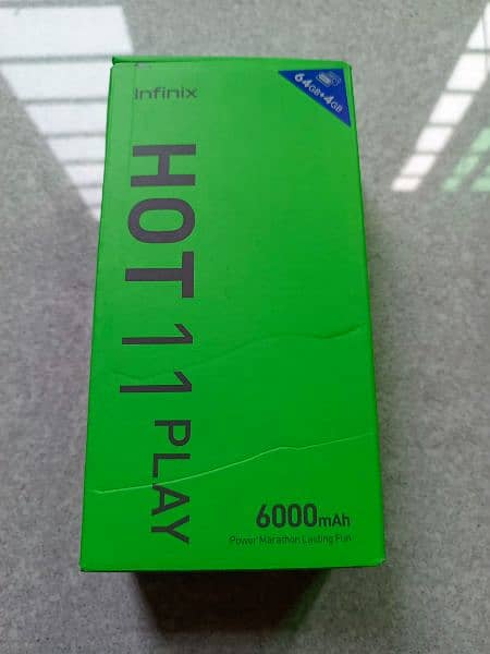 Infinix Hot 11 Play (4/64gb) 10by10 condition 8