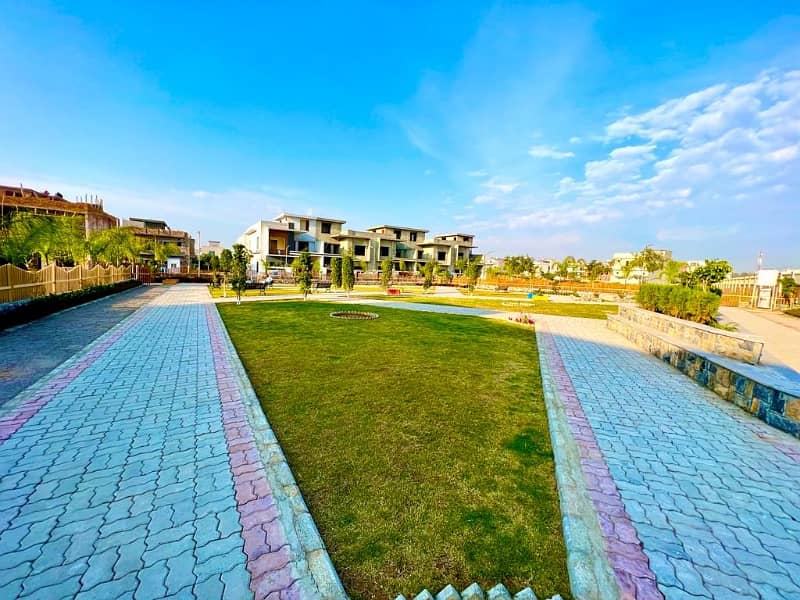 14 MARLA GROUND PORTION FOR RENT WITH GAS IN CDA APPROVED SECTOR F 17 T&TECHS ISLAMABAD 36