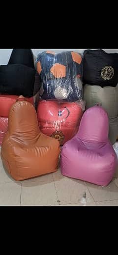 Leatherite sofas / Bean bag sofas / Sofa cum bed bean bags 0