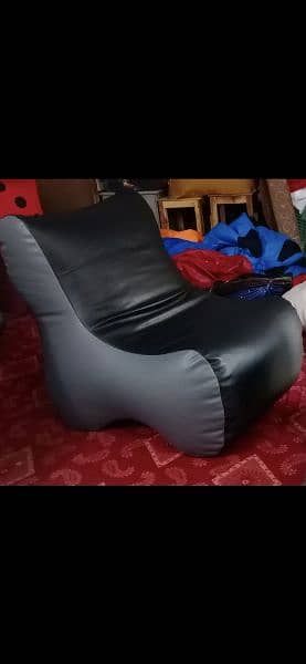 Leatherite sofas / Bean bag sofas / Sofa cum bed bean bags 6