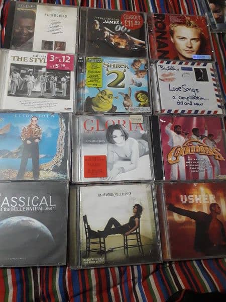 English Audio Cds, Pop, classic jazz, etc 1