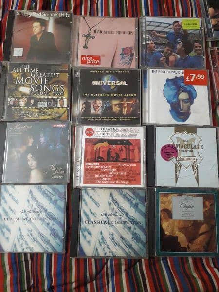 English Audio Cds, Pop, classic jazz, etc 2