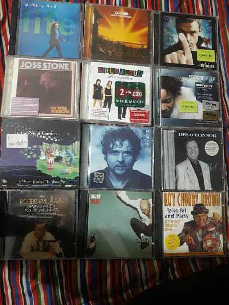 English Audio Cds, Pop, classic jazz, etc 3