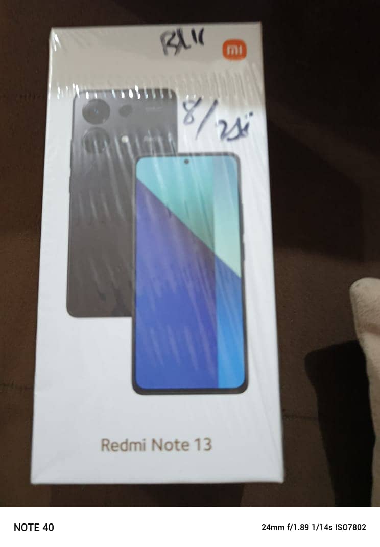 Redmi Note 13 Pro Midnight Black 8GB RAM 256GB ROM 0