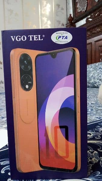 VGO TEL 10 new complete box just 27 days used urgent sale 0