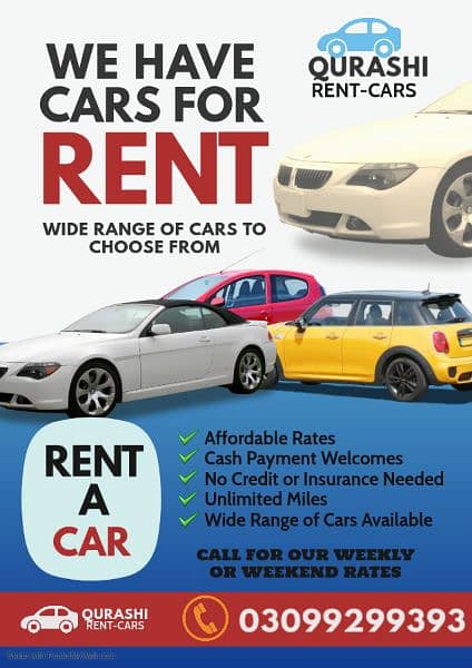 Car Rental - Rent a Car - In Islamabad - Audi A6, Mini Cooper, 0