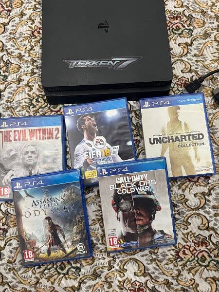 ps4 slim taken 7 edition urgently selling 5