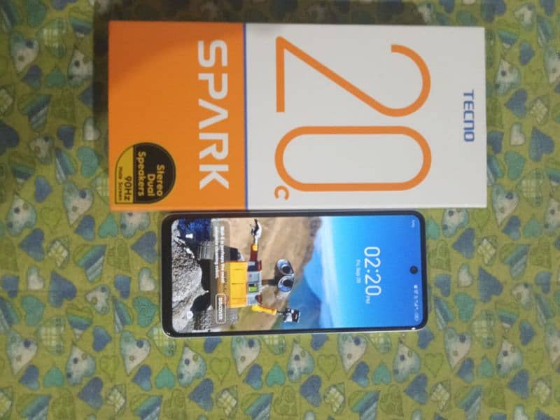 Infinix spark 20c 4/128 few day use new mobile for sale 1