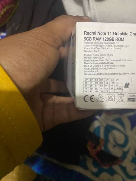 Redmi note11 6/128 graphite grey 4