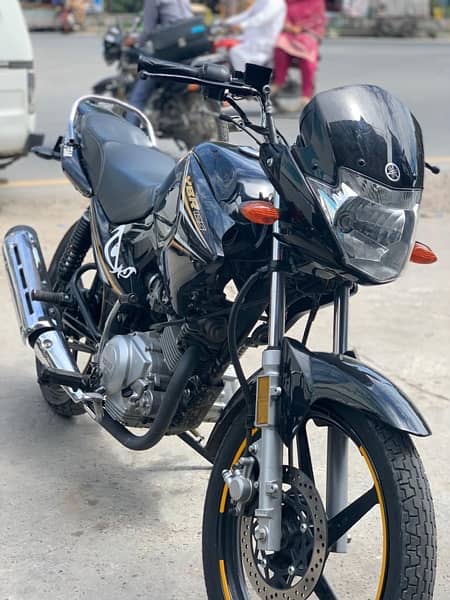 Yahama YBR 125 Black Color 4