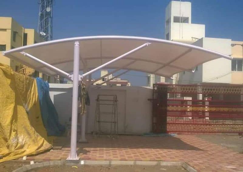 Tensile Shades Structure | Porch Sheds | Marquee Sheds | Pole Parking 9