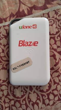 new Ufone latest device 10 days use only without box