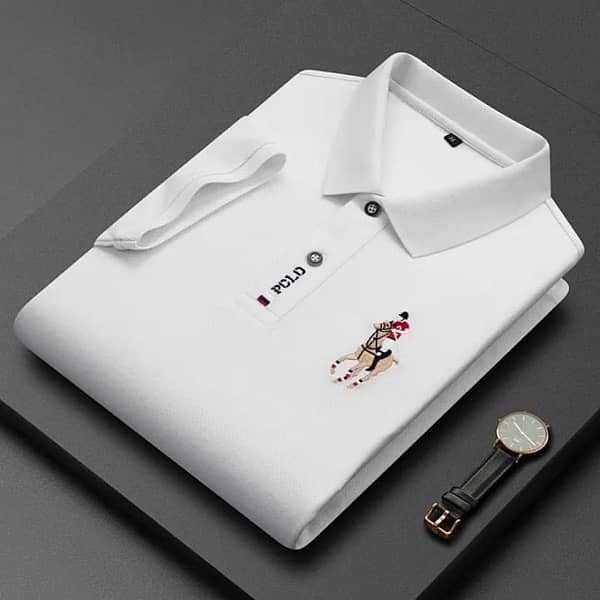 Mens Primum Polo With Best Clourfull Embroidery 2