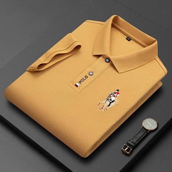 Mens Primum Polo With Best Clourfull Embroidery 3