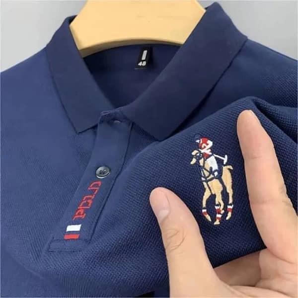 Mens Primum Polo With Best Clourfull Embroidery 5