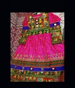 pathani frock very stylish.