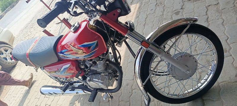 cg 125 honda new total 10 by 4