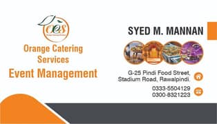 catering,packed food & Event management