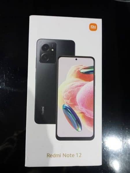 redmi note 12.8/128 gb complete box with warranty 2