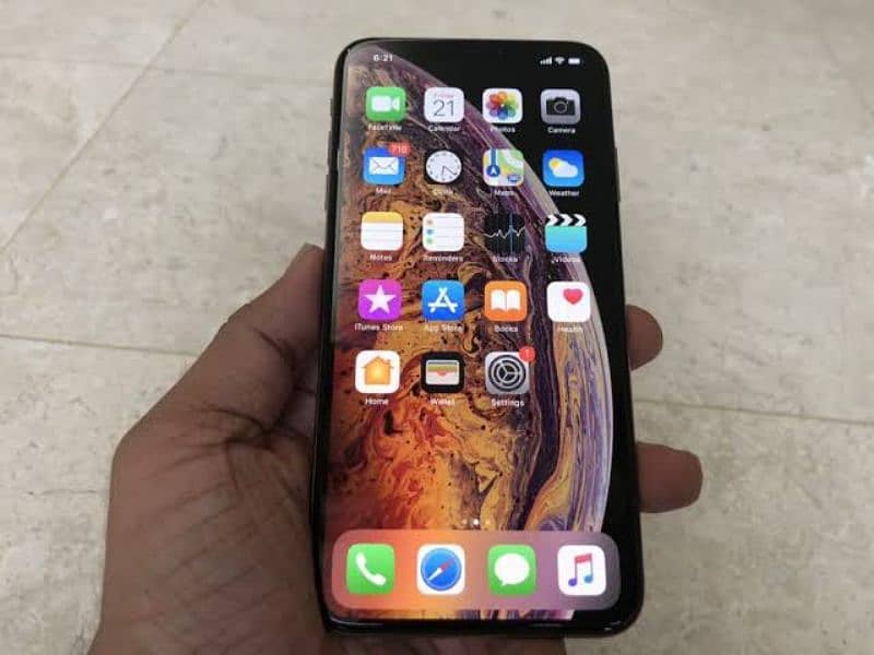 iphone xs max 64gb PTA APPROVED exchange possible android phne or bike 1