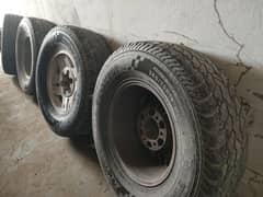 Toyota surf Tyre alloy wheels