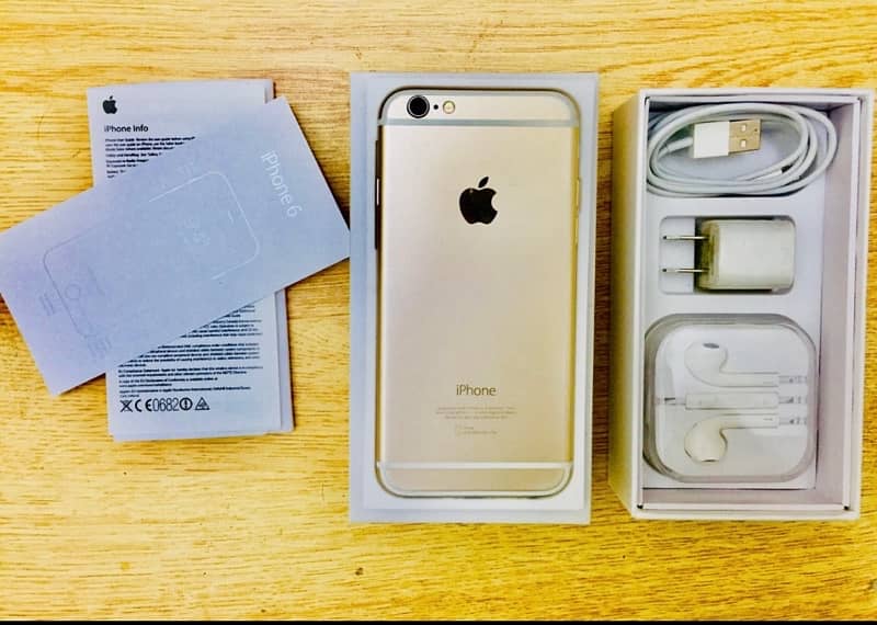 iPhone 6s with box and Access 0