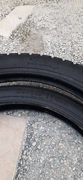 Pair of 70CC Tyres with tube 2.25/17 2.50/17 1