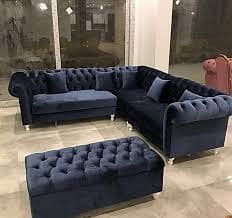 L shape sofa set/ conner 6 seater sofa set/wooden sofa /Sofa 6