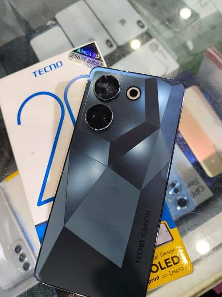 Tecno camon 20 8/256 2 month Warenty 0