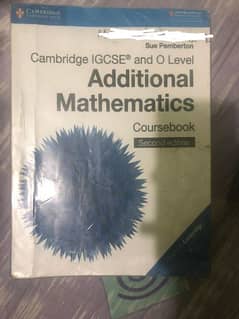 Add maths o'levels book