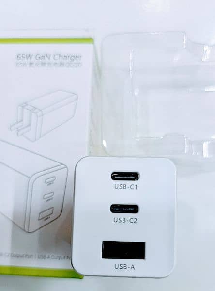 65W GaN Fast Charger GB65T-CN-R215 3