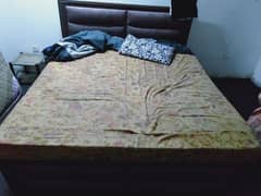 king size foam mattress good condition 0