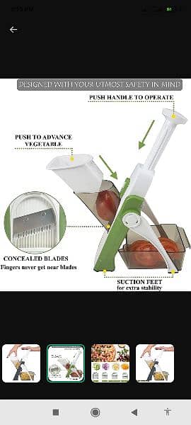 3in1 vegetable and fruit cutter slicer 1